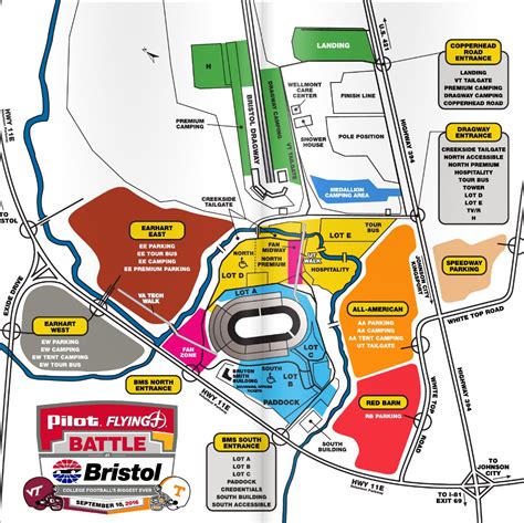 bristol motor speedway handicap parking|MLB Accessible Parking 